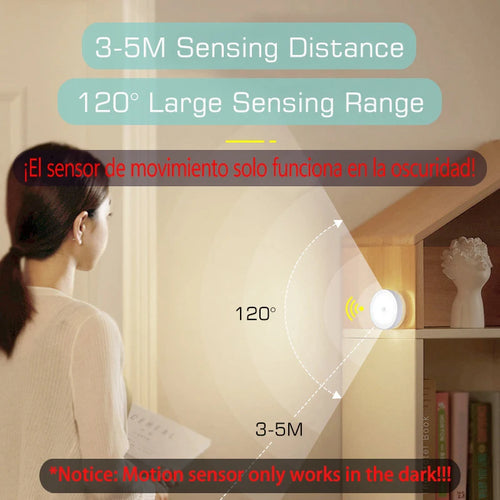 AutoGlow USB Rechargeable Night Light