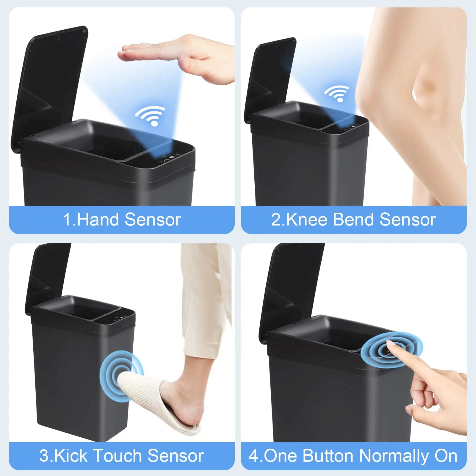 Handsfree Motion Trash Can