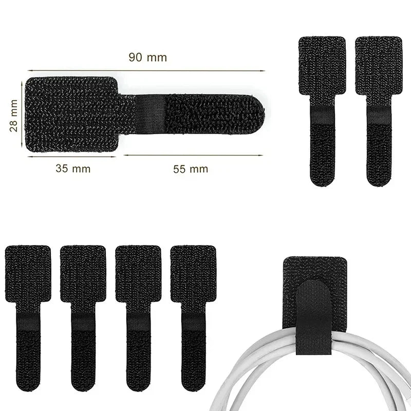 TidyLoop Reusable Cable Straps Set